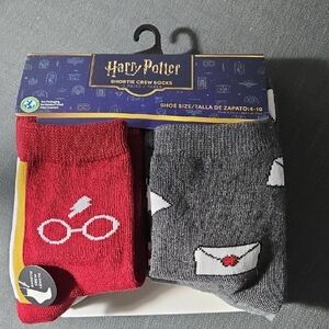 Warner Bros. Harry Potter Shortie Crew Socks